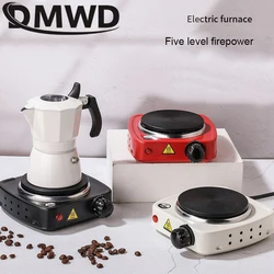 110V/220V Electric Stove Portable Tea Warmer Coffee Milk Heater Stove Mocha Heating Stove Cast Iron Hot Plate Cooking Furnace