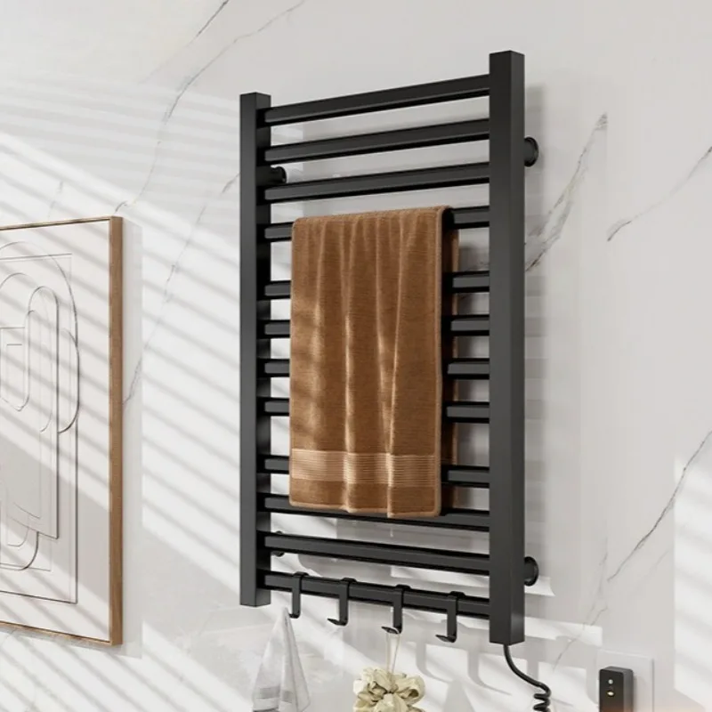 

Электрический полотенцесушитель для дома, настенный, водонепроницаемый, энергосберегающий, быстрое сушение, аксессуары для ванной комнаты