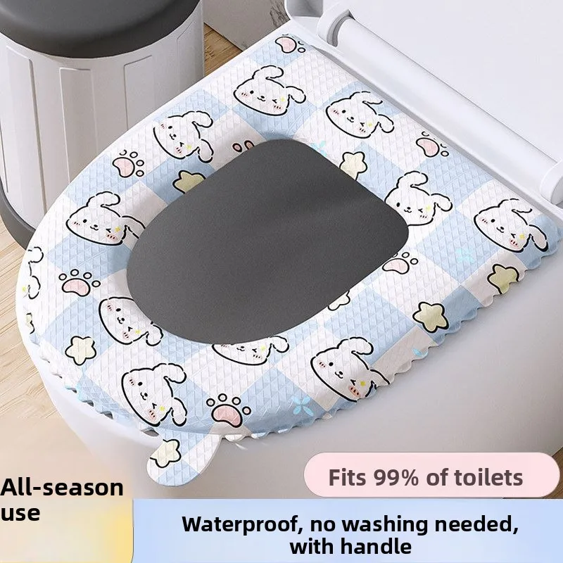 ユニバーサル四季兼用トイレクッション-防水・非洗濯式トイレリング-新2026年-シェアリビング専用