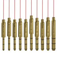 6MM Red Laser Boresighter Cartridge Dot Sight for Pistol & Rifle Scope - Hunting Accessory Training Shoot Sight for CAL 243