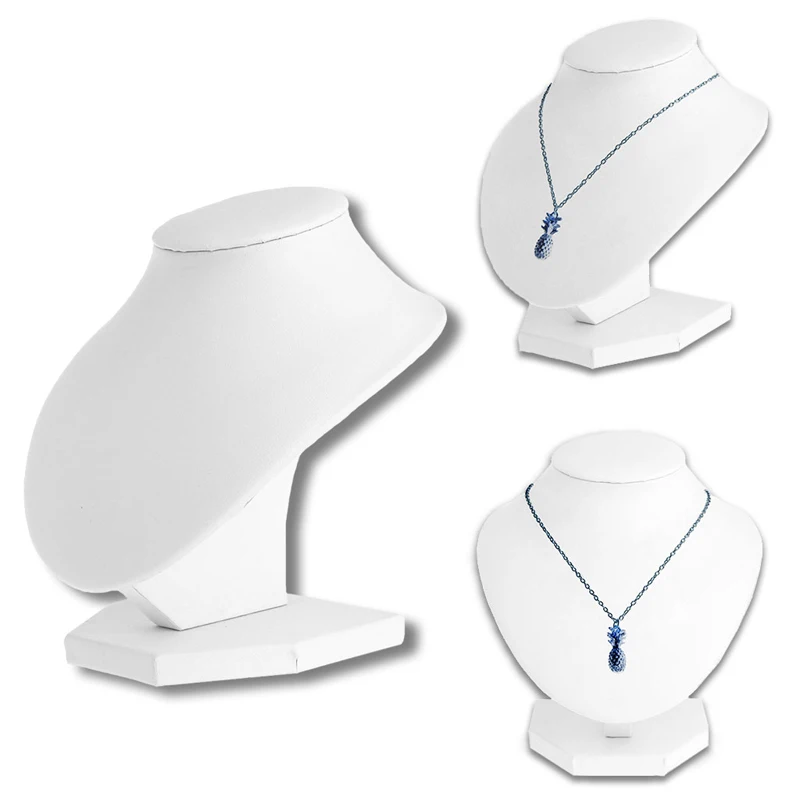 ZB91 Mannequin collier présentoir support vitrine pour vitrine bijoux