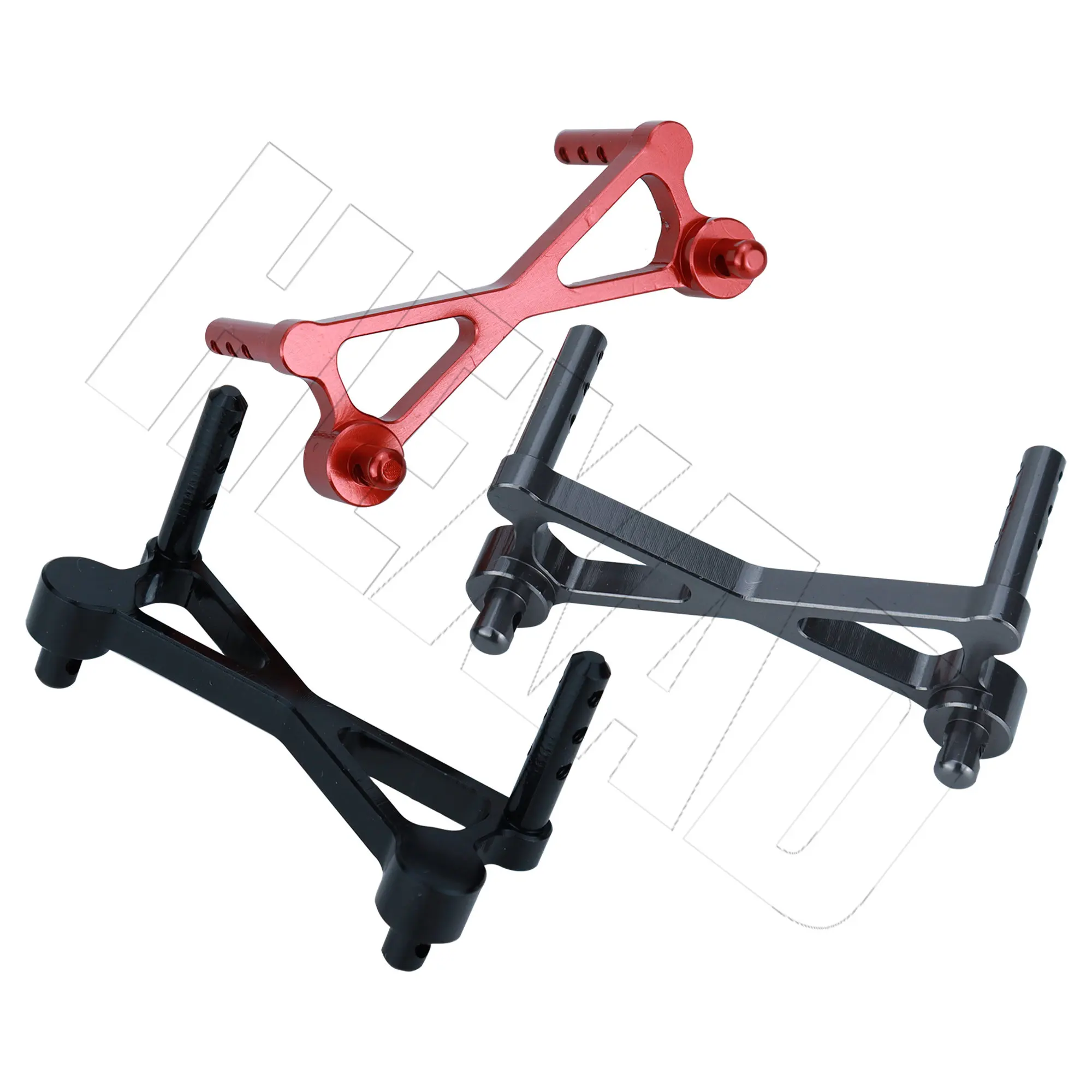 Corpo Post Holder para RC Car, Metal Shell Coluna Mount, Peças de atualização, Axial SCX24, C10, AXI00001, AXI201002, 1:24