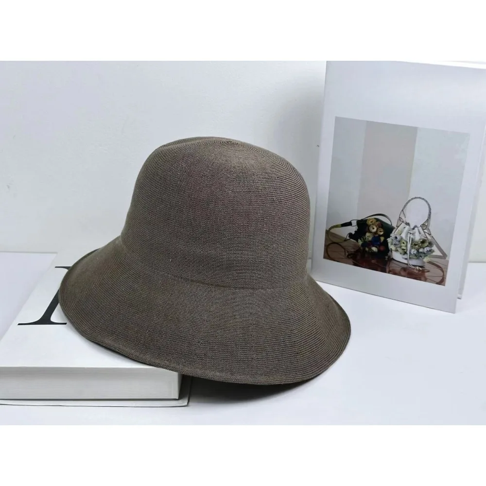 

Модная солнцезащитная шляпа от солнца, универсальная бестселлерная высококачественная рыбацкая шляпа, гладкая смешанная шелковая шляпа, праздничный подарок