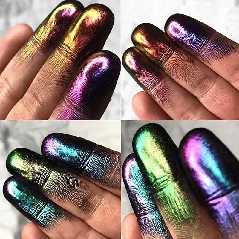 Chameleon Eyeshadow Metallic Shiny Glitter Eyeshadow Palette Glitter Powder Pigment Professional Eyes Makeup Party Cosmetic