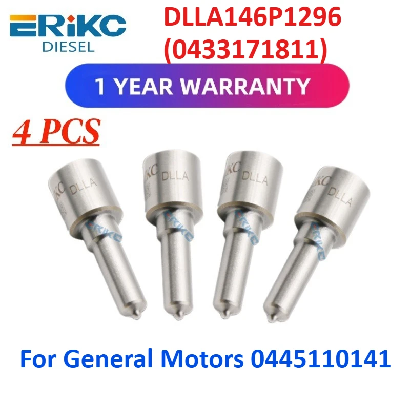 

Common Rail DLLA 146 P 1296 (0433171811) Форсунка топливной форсунки DLLA146P1296 0 433 171 811 для General Motors 0445110141