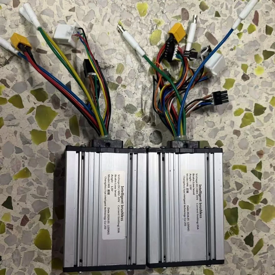 Liviae Liya 60V 35A 45A 52V 48V 30A Electric Scooter Speed Controller NFC Finger Throttle with Key Lock and Speed Limit Function