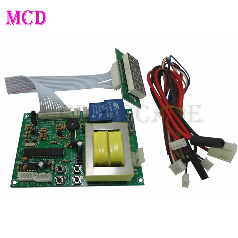 JY-16 Timer Control Board Screw Type Coin Operated Washing Machine Power Supply with Coin Operated Selector