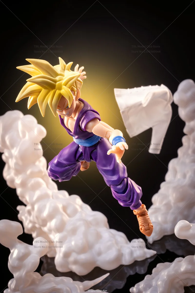 1/12 مقياس الملابس الذكور لعبة دراغون بول سوبر سايان سون جوهان الذهبي المحارب انمي ياباني ل SHF 6 بوصة عمل الشكل الجندي