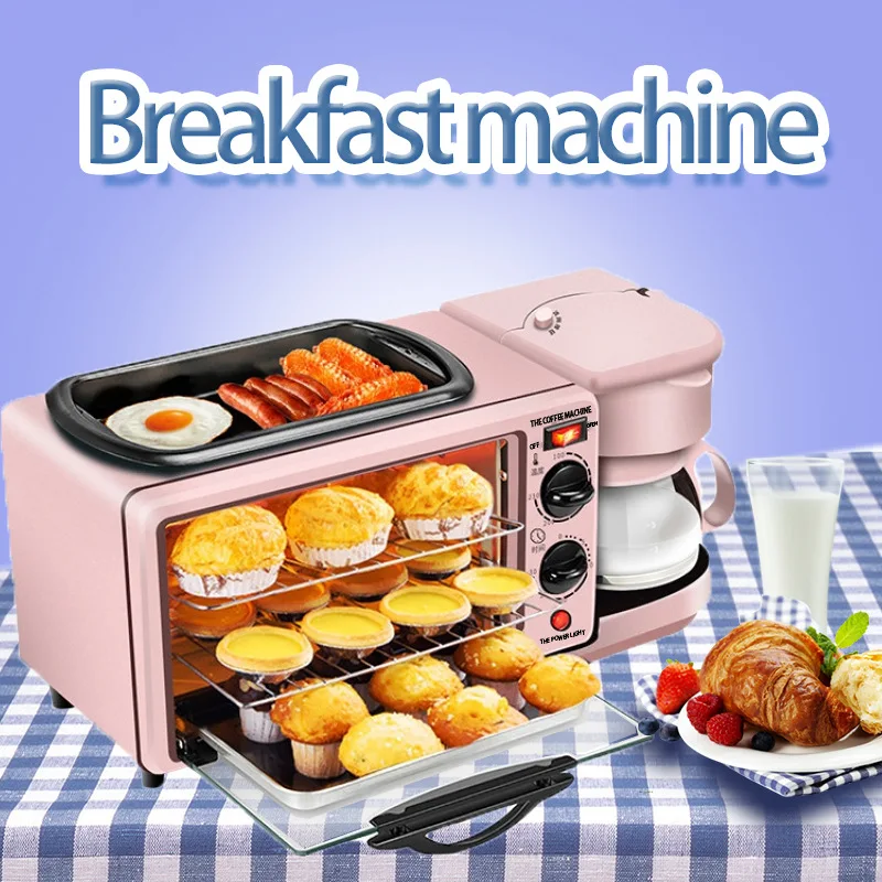 CANDIMILL 3-in-1 Household Electric Breakfast Oven Multifunctional Egg Tart Making Machine Factory Direct