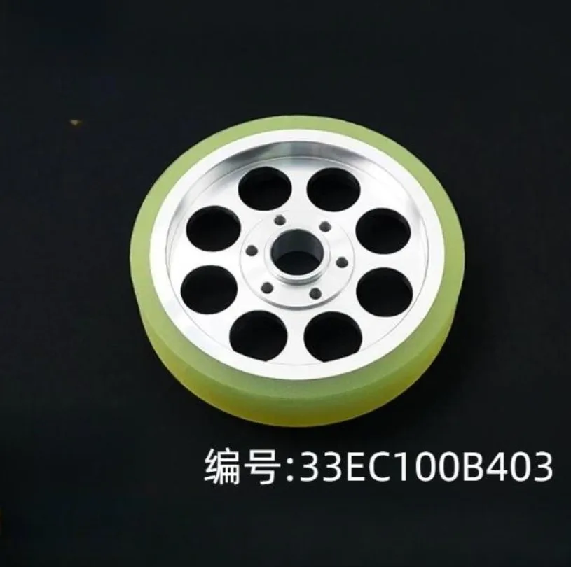 Wire Cut Parts 33EC100B403 Urethane Roller 100x20mm for Makino U series, UPV-3, UPV-5 series CNC Wire Cutting Machine