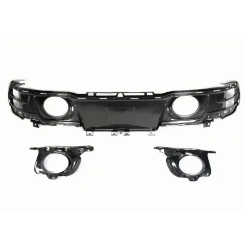 Auto Parts Body Aero Kit 911 992 Dry Carbon Fiber Middle Rear Diffuser Panel Rear Bumper Lip Wing for Porsche 2021-2024