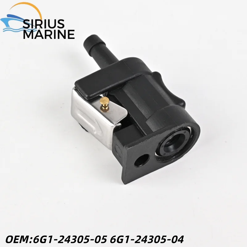 

Детали подвесного мотора для YAMAHA, 6 мм, боковой гнездовой разъем двигателя 6G1-24305-05/6G1-24305-04