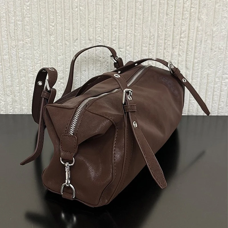 

Large Capacity Single Shoulder Bag with Double Straps Long Handbag And Wallet 2025 Trendy Crossbody Bag for Women