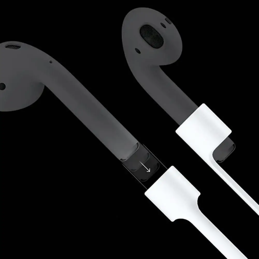 실리콘 넥밴드 분실 방지 케이블 랜야드, 블루투스 이어폰, 이어후크, 이어폰 액세서리