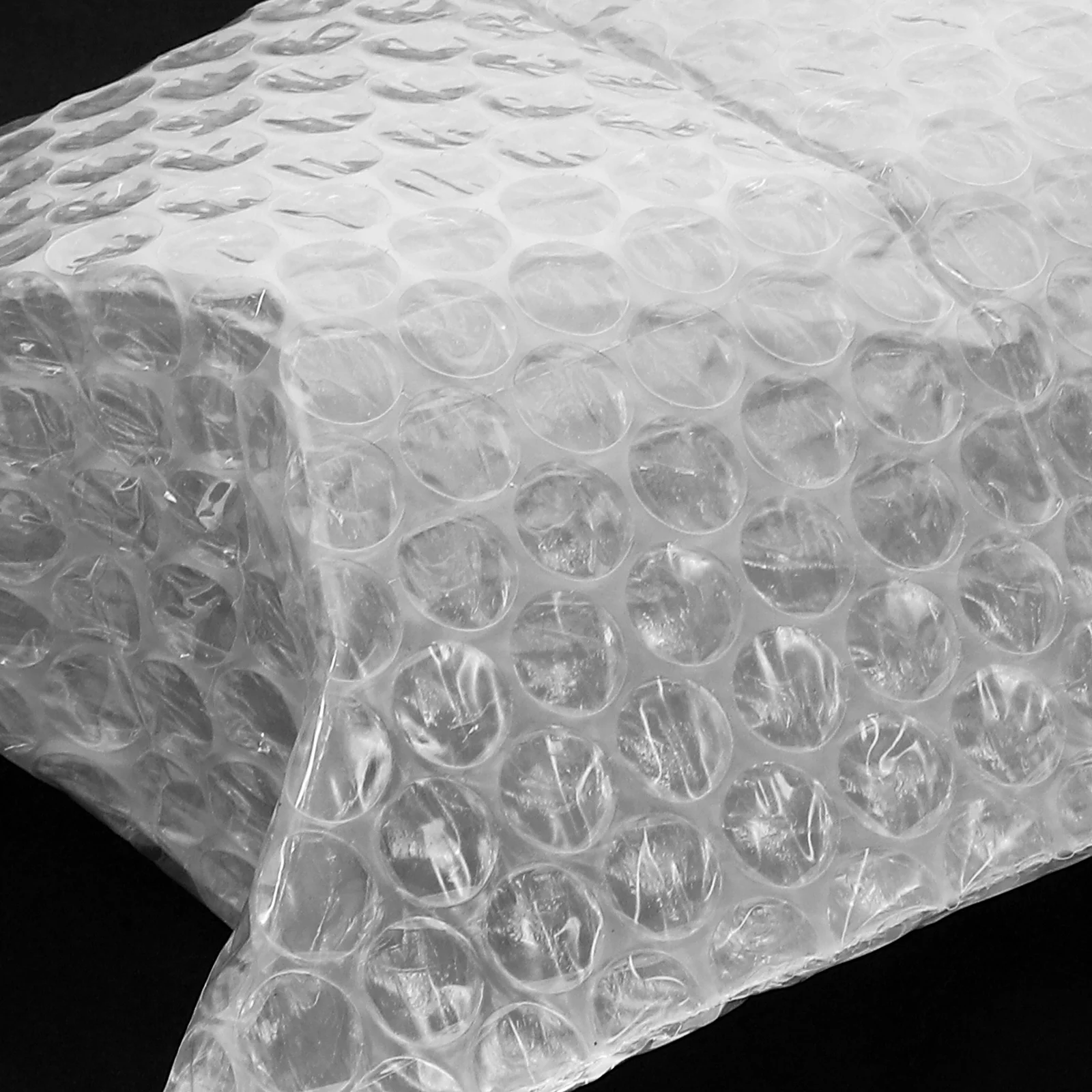 100 Pcs Bubble Bag Clear Plastic Pouch Shockproof for Moving Small Business Pe Packing Storage