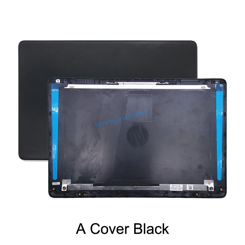 NEW Rear Lid For HP 15-GW 15S-GR TPN-C151 Laptop LCD Back Top Cover  Front Bezel Palmrest Upper Bottom Base Case Hinges Black