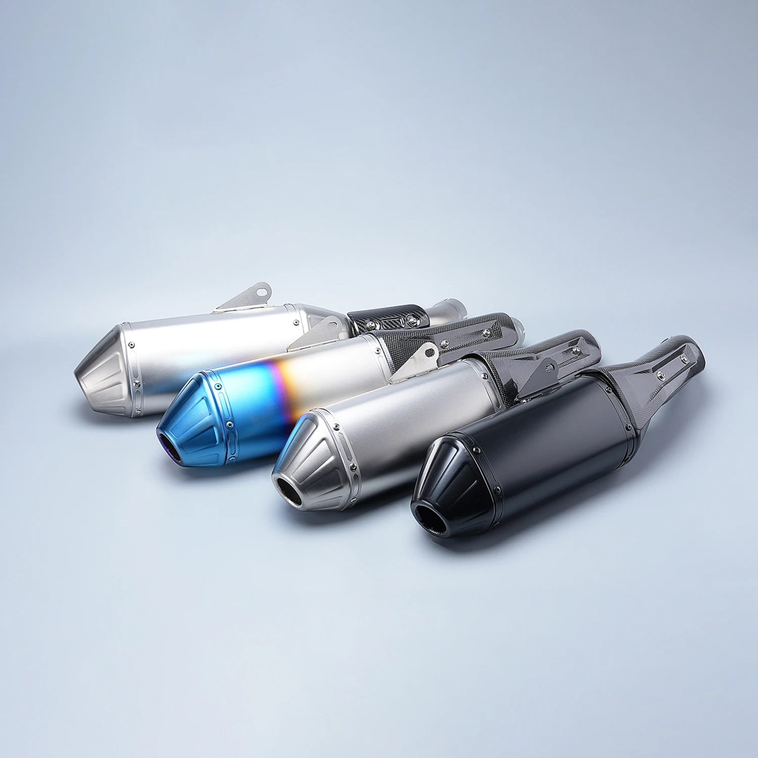 

moto exhaust Pipr tail section modification suitable models Universal Connecting Slip-on Muffler Escape Tailpipe for 390 ADV Ti