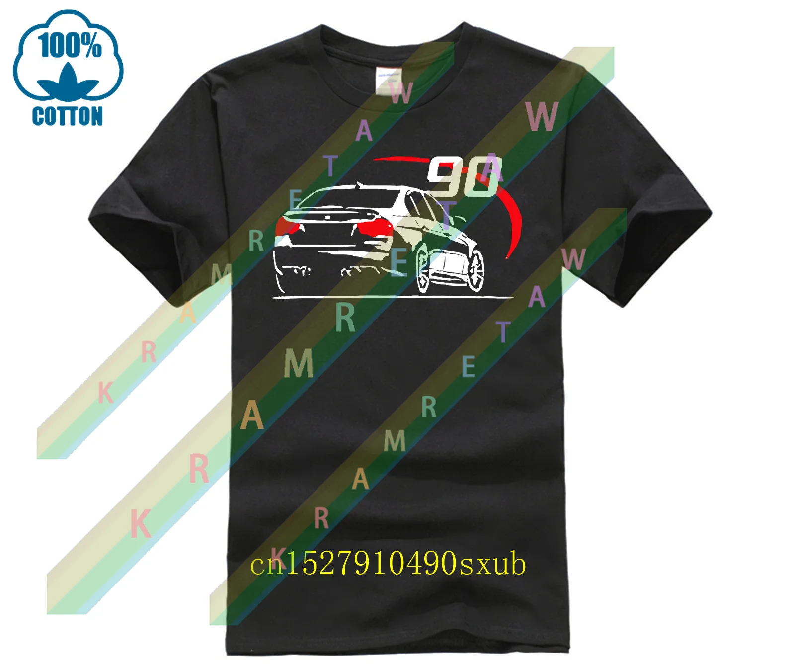 

T-Shirt for e90 fans m3 320 325 330 335 casual o-neck loose summer T shirt for men