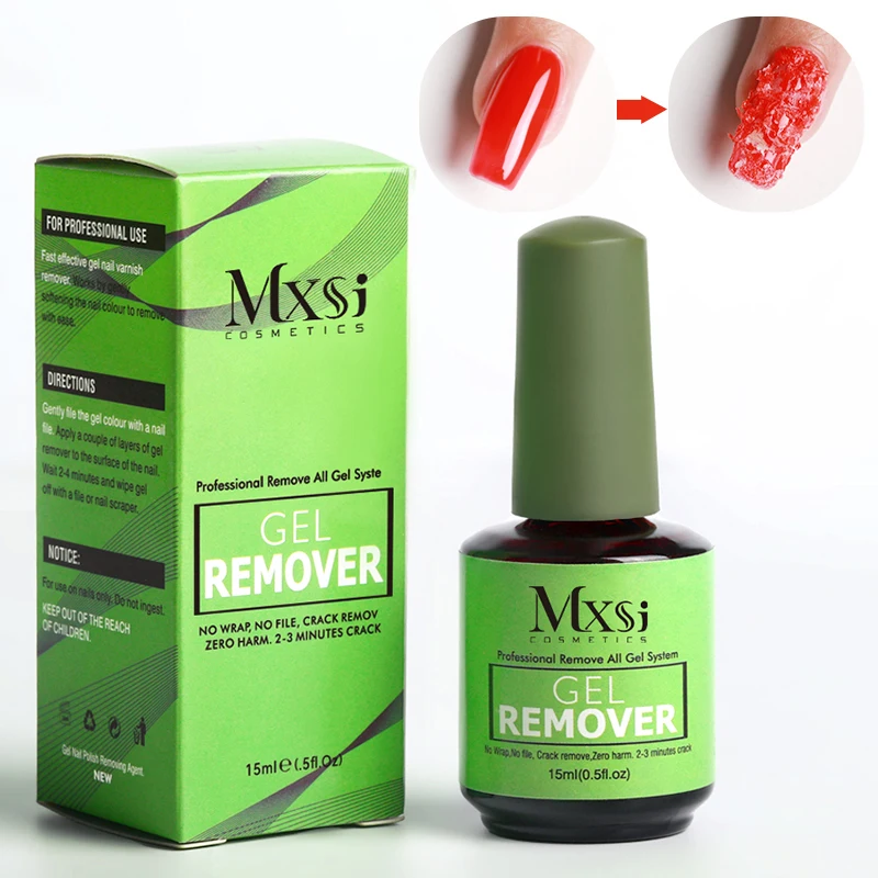 15 مللي 2 قطعة/المجموعة ماجيك جيل للأظافر مزيل طلاء الأظافر UV جل سريع إزالة ورنيش شبه دائم نقع قبالة البولندية المطاط الغراء مسمار أداة فنية #6