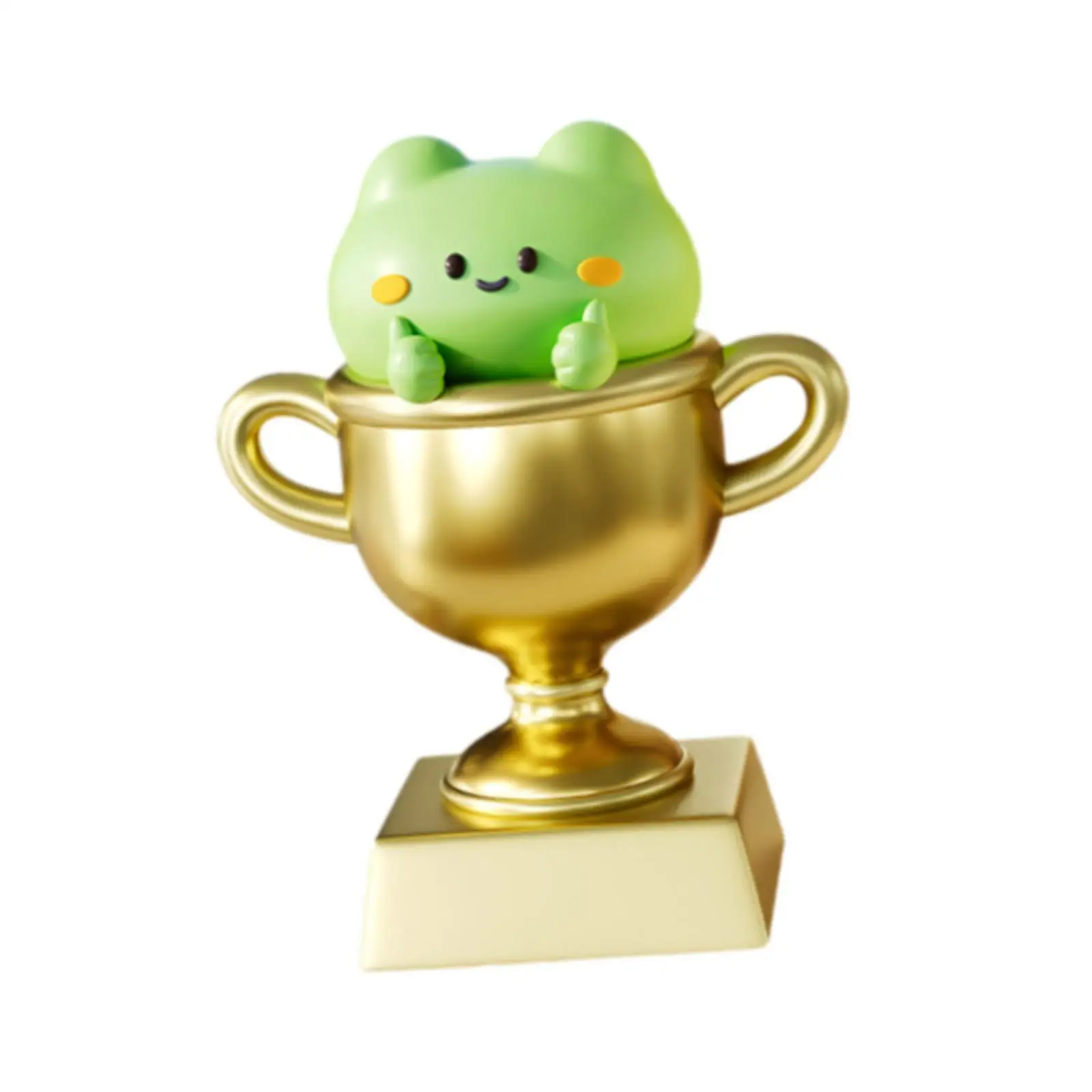Trophy Decor Statue Resin Gold Finish for Football Baseball Party Favor Reward Prize Classroom Appreciation Gift Decoration