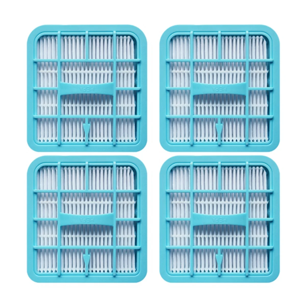 4PCS HEPA Filter Replacement Accessories for Fc8220 / Fc8222 / Fc8274 Vacuum Cleaner Spare Parts Hepa Filter