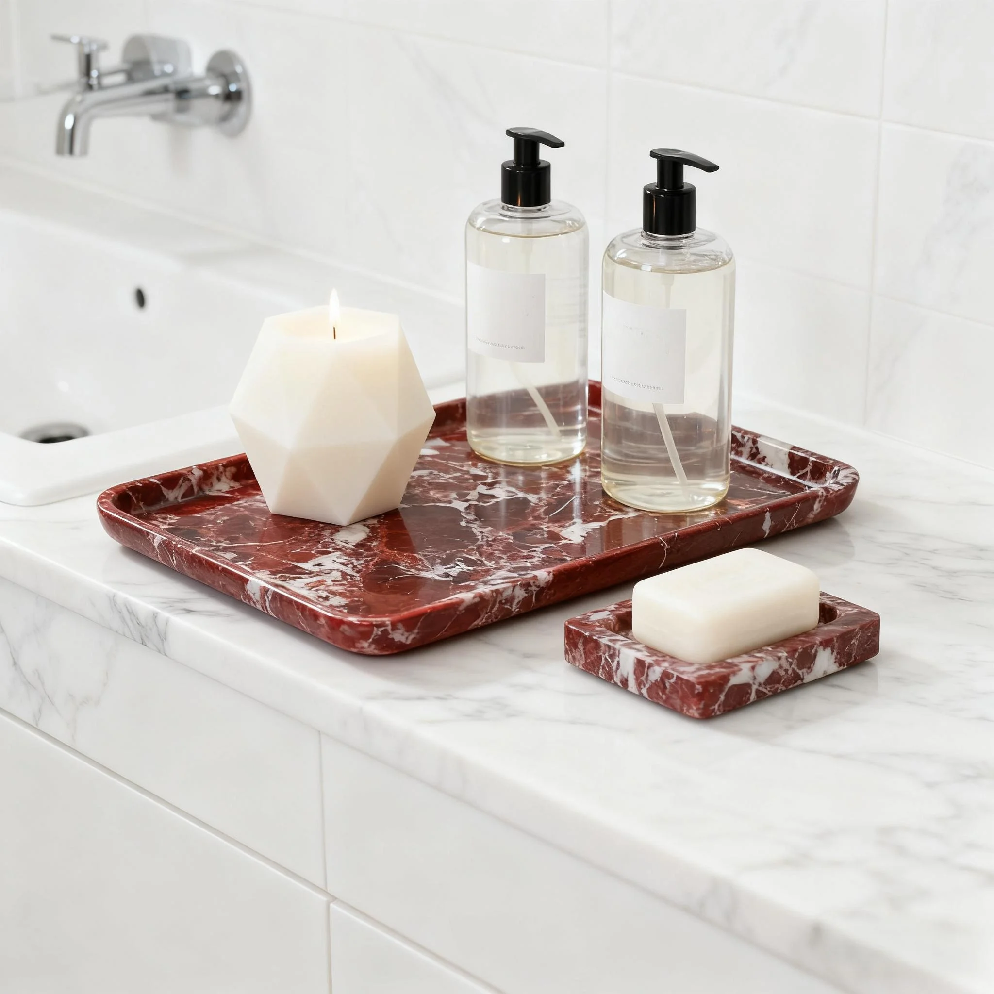  Doğal Mor Mermer Tepsi, Maky - Marble Serving Board incelemesi ve fiyatı