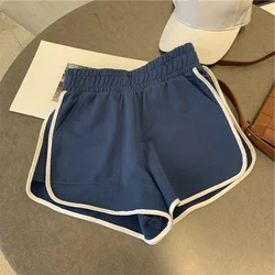 Summer New Striped Design Short Woman Simple Casual Fashion All-match Y2K Shorts 2024 Trendy Popular Pants for Women