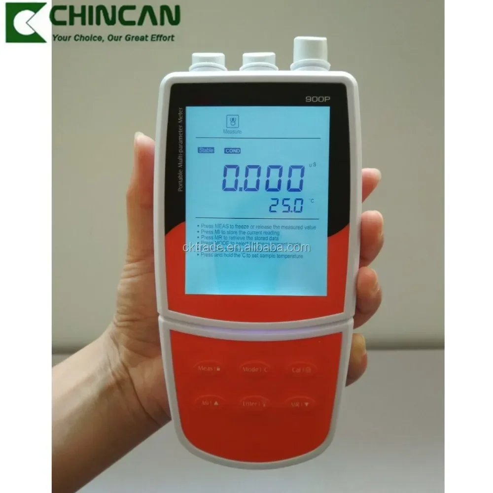 CHINCAN Bante900P Portable Multi Parameter Water Quality Meter ATC PH Up To 5 Points Calibration