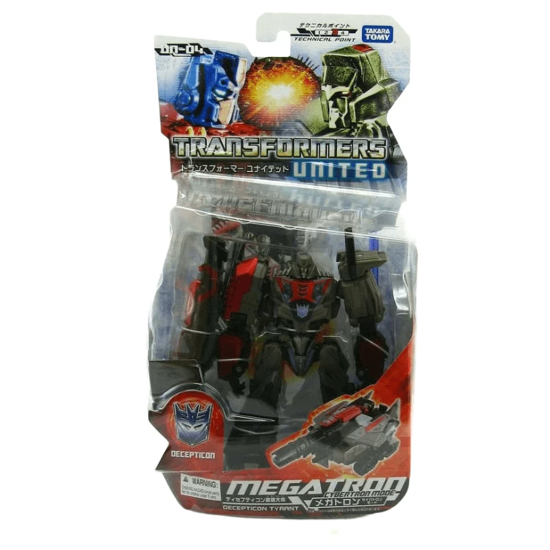 Transformers Japanese Version Comprehensive UN Series UN-04 Megatron Cybertron Mode Collection Figure Birthday Gift Ready Stock