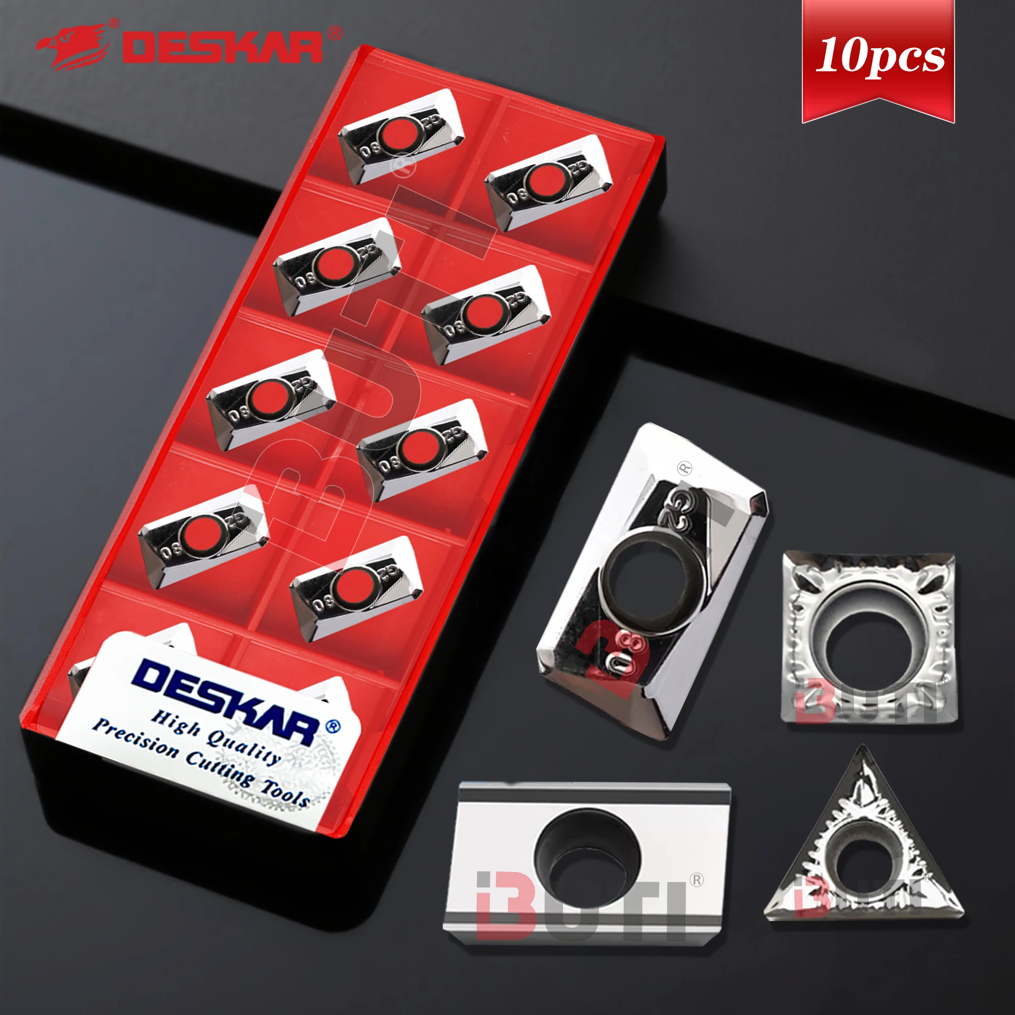 

DESKAR Original Tools APKT1003PDFR-AL APKT1135PDFR-G2 APKT1604DFR-AL TCGT16T304-AL SCGT09T304-AL Copper Aluminum Milling Cutters