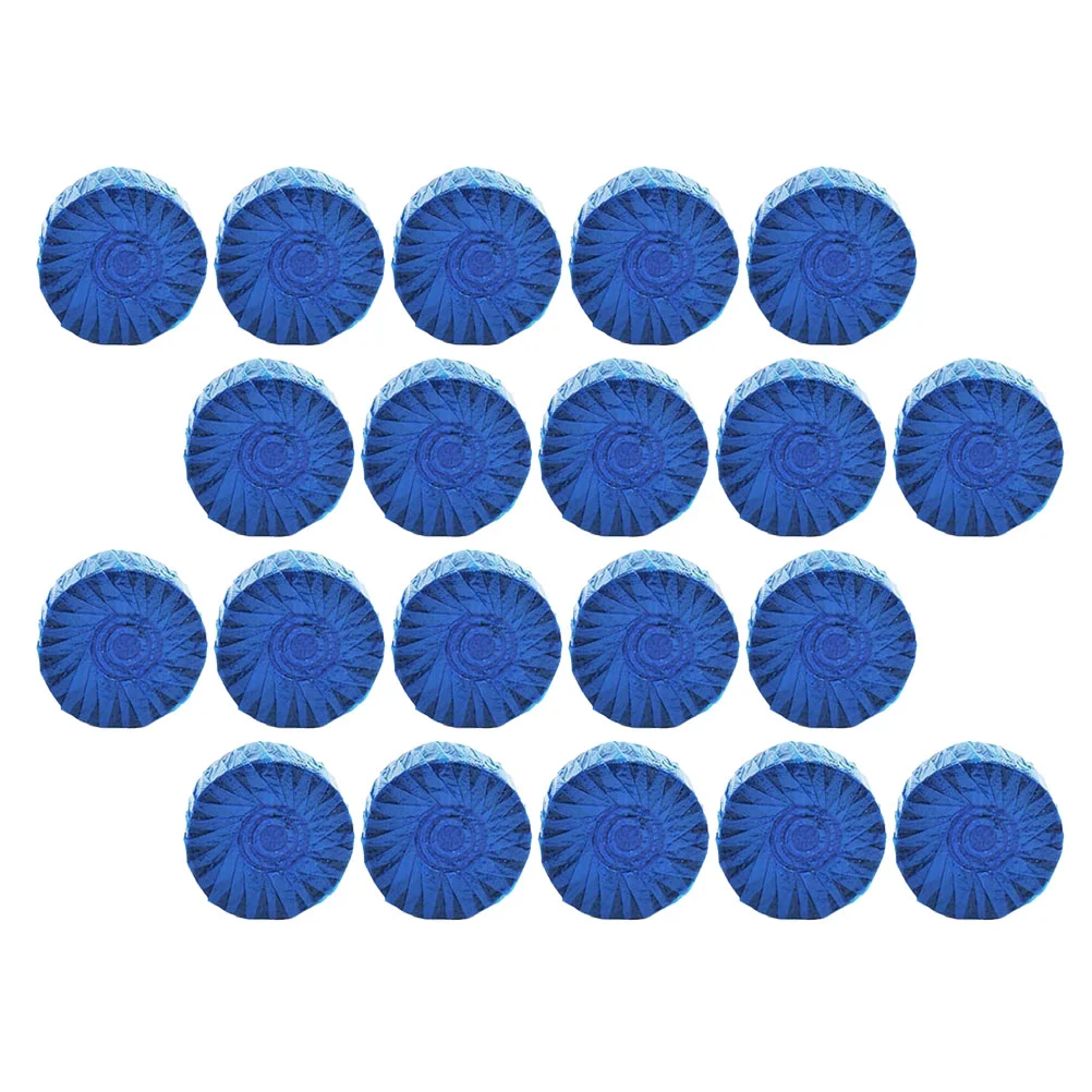 40 Pcs Cleanser Toilet Cleaner Automatic Bathroom Blue Bubble Flush Cleaning Supply Home Tool