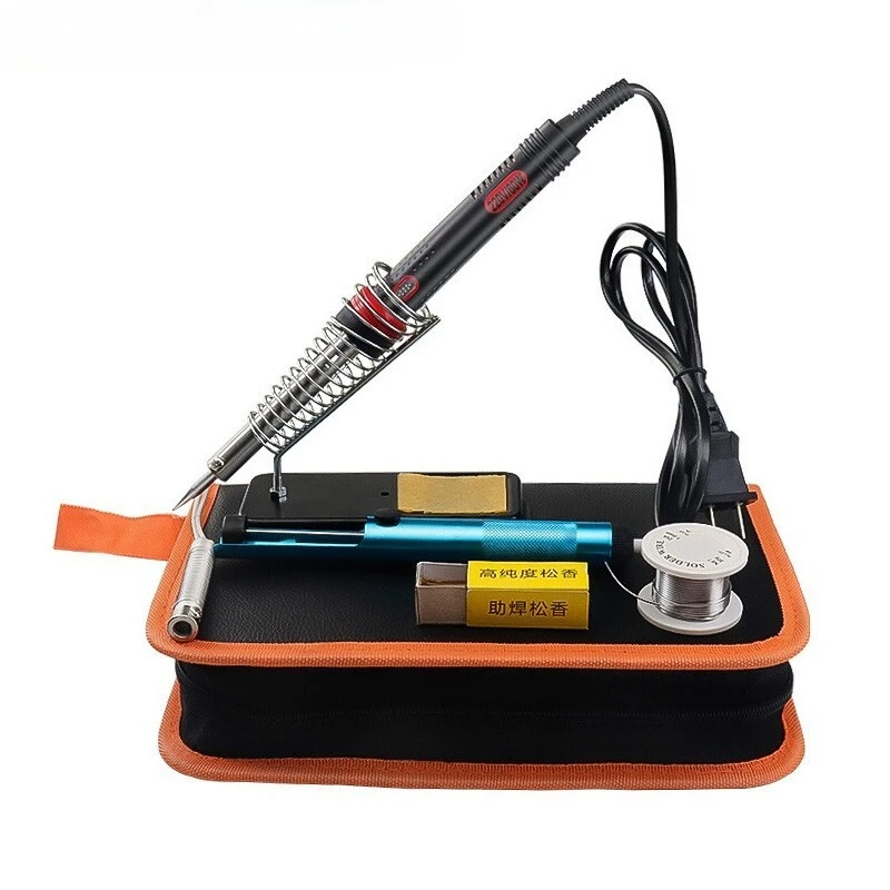 Household electric soldering iron set, welding repair, soldering wire, soldering iron core, soldering iron frame