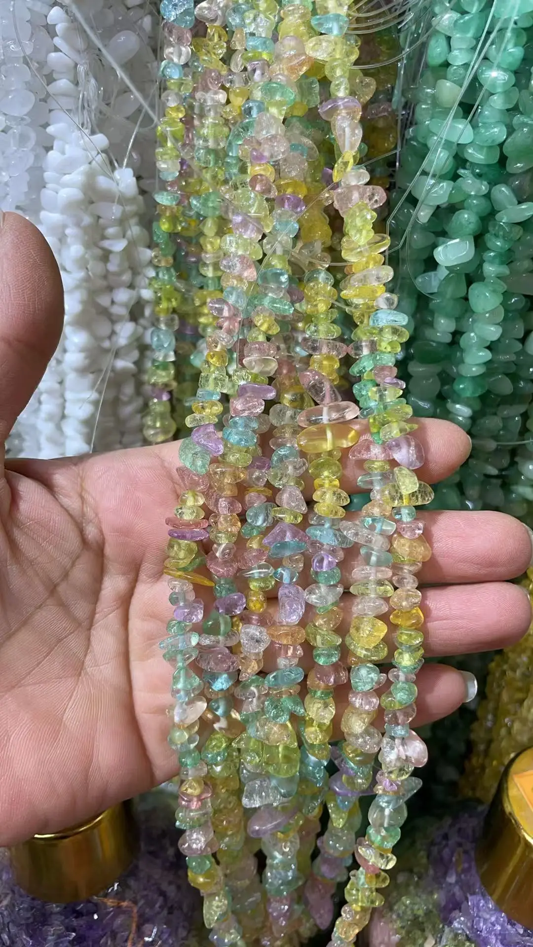 Wh0lesale all Kinds of natural Crystal rock Amorp hous form Length 80cm