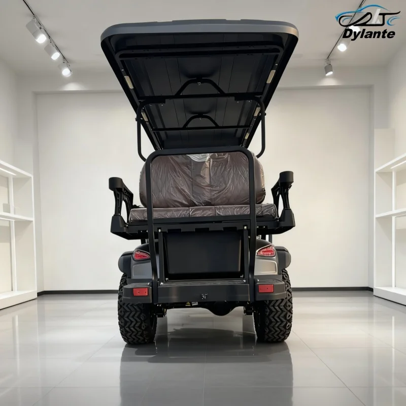 

Электрическая внедорожная тележка для гольфа, 72 В, интеллектуальное электронное управление, 4 колеса, мобильный скутер, живописная точка, уличные легальные транспортные средства для взрослых