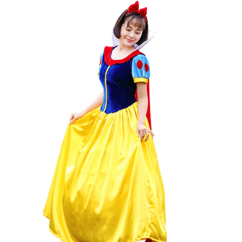 أزياء الهالوين الجنية T موضوع تأثيري الملكة رداء تنورة طويلة الوالدين والطفل ثوب سنو وايت مادة البوليستر #5