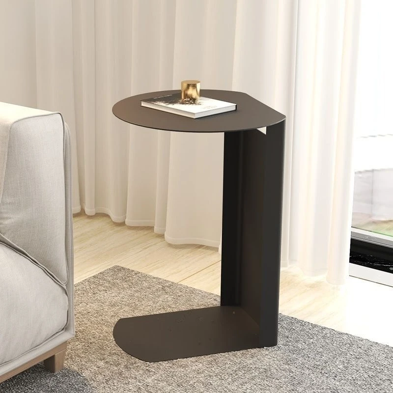 Nordic Sofa Side Table Light Luxury Living Room Coffee Table Home Bedroom Bedside Tables Creative Study Balcony Corner Tables