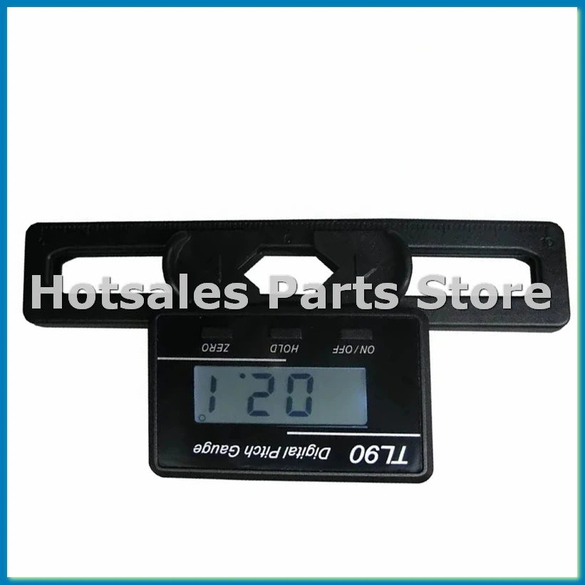 TL90 LCD Digital Pitch Gauge Propeller Blades Angle Measurement Tool Backlight Gyro Sensor ST250-800 Size Helicopter-A79M