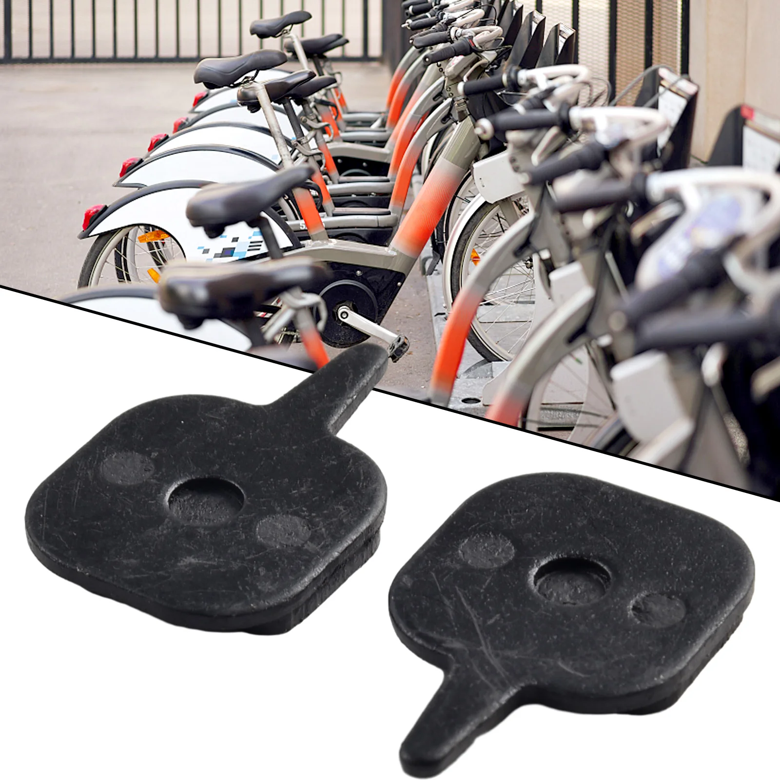 

Pads Brake Pads 37*25.4*4mm Functional Resin Bicycle Disc Brake Pads For NOVELA For Tektro IOX 770D Professional
