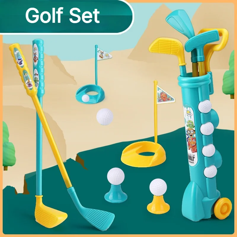 Zestaw golfowy dla dzieci z ki – Kids Indoor Outdoor Cart recenzja i cena