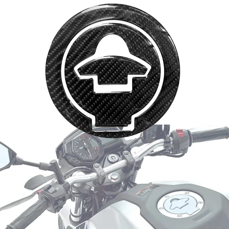 Motorcycle Carbon Fiber Fuel Tank Cover Sticker Decal for YAMAHA YZF-R3 R25 R15 MT-03 Gas Cap Protection Sticker