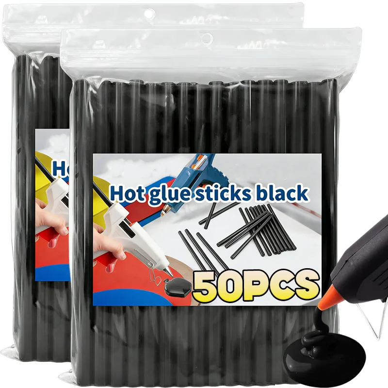 Black Hot Glue Sticks Hot Melt Glue Sticks Car Body Dent Paintless Removal Repair Strip DIY Craft Hot Melt Adhesive Glue Stick