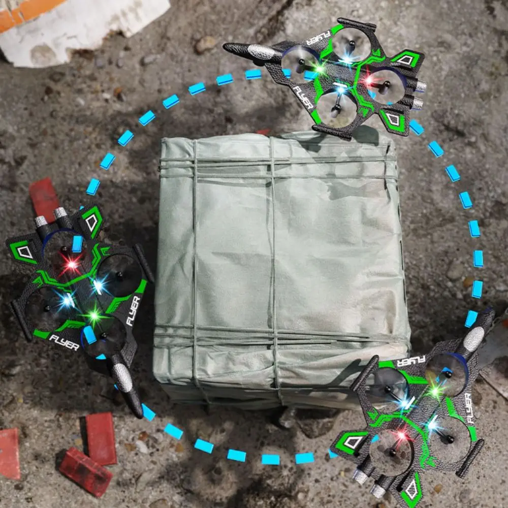 Epp espuma de controle remoto lutador sensor gravidade recarregável quatro motor helicóptero portátil com luz rc hobby jato avião