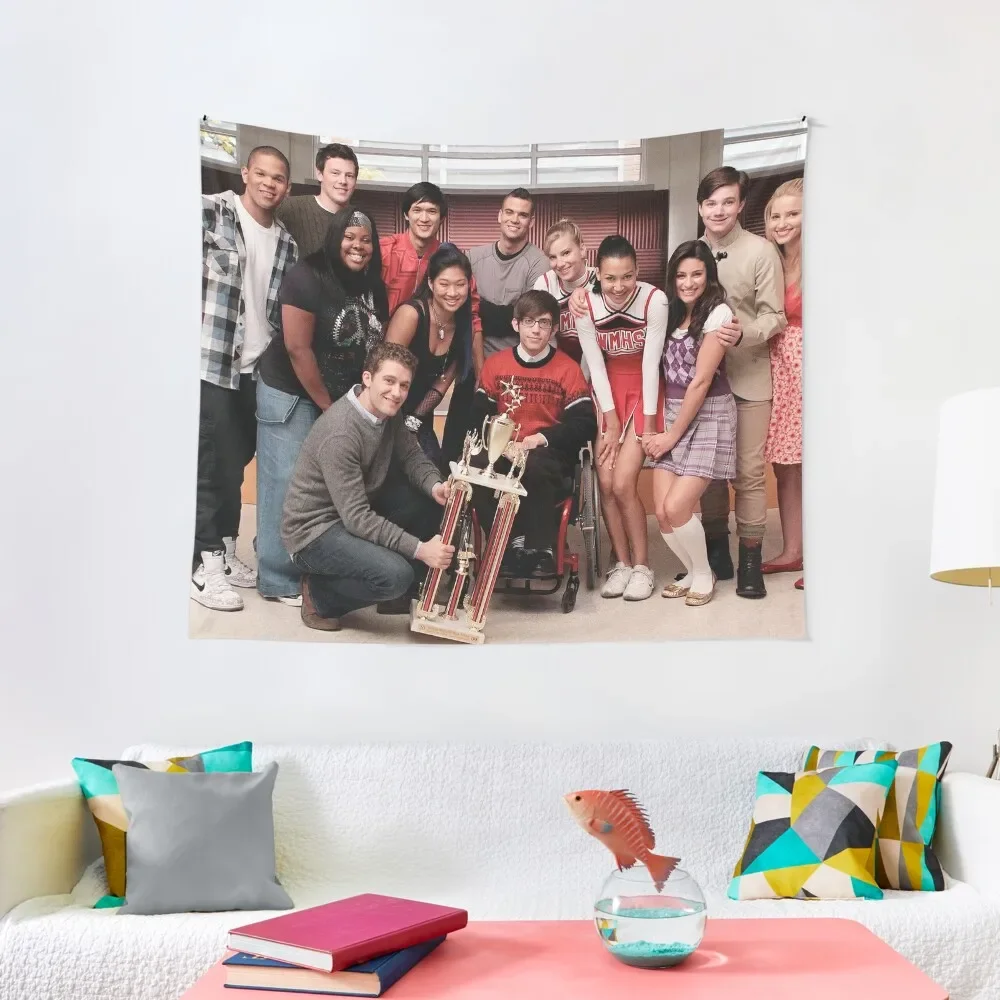

Glee Cast Tapestry Room Decoration Aesthetic Things To The Room Home Decorators Tapestry