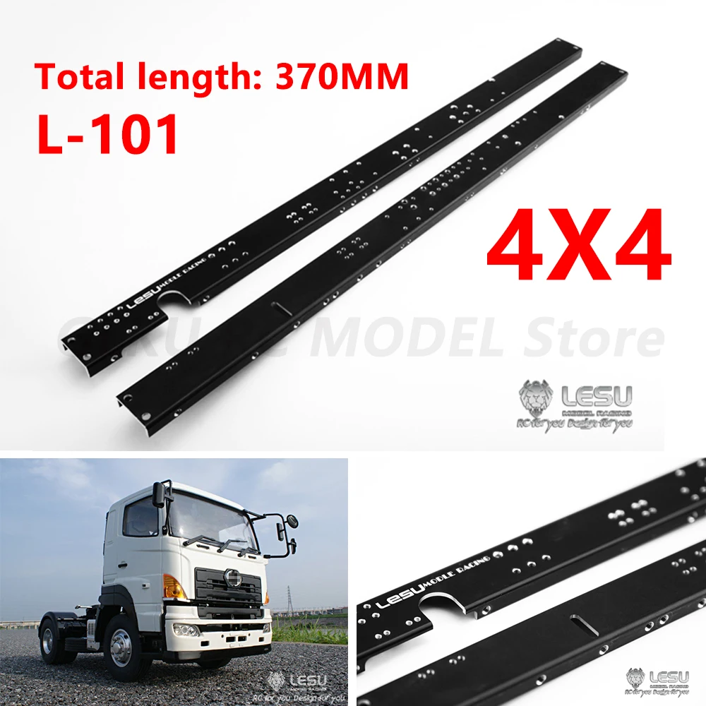 

LESU L-101 1/14 4X2 модель грузовика с дистанционным управлением, луч LESU, готовая балка грузовика или модифицированные детали для обновления Tamiya