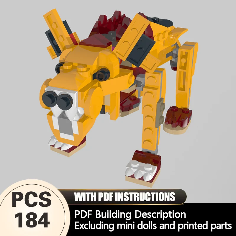 

Creators Animal Series Model MOC Building Bricks Carnivora Mustelidae Animal Modular Technology Gift Assemble Children Toys Suit