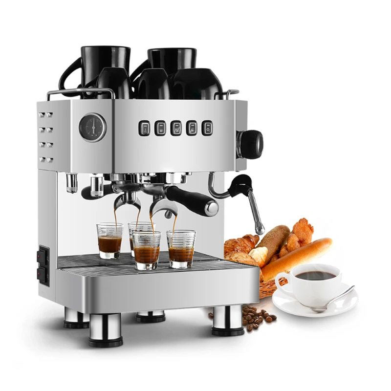 

Factory Sale Stainless Steel Luxury Cafe Shop Commercial Automatic Espresso Coffee Machine