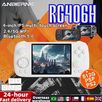 ANBERNIC RG406H RG 406H Handheld Game Console Video Games Players 4 Inch IPS Multi-touch Screen Android 13 5500mAh 5G PSP PS2