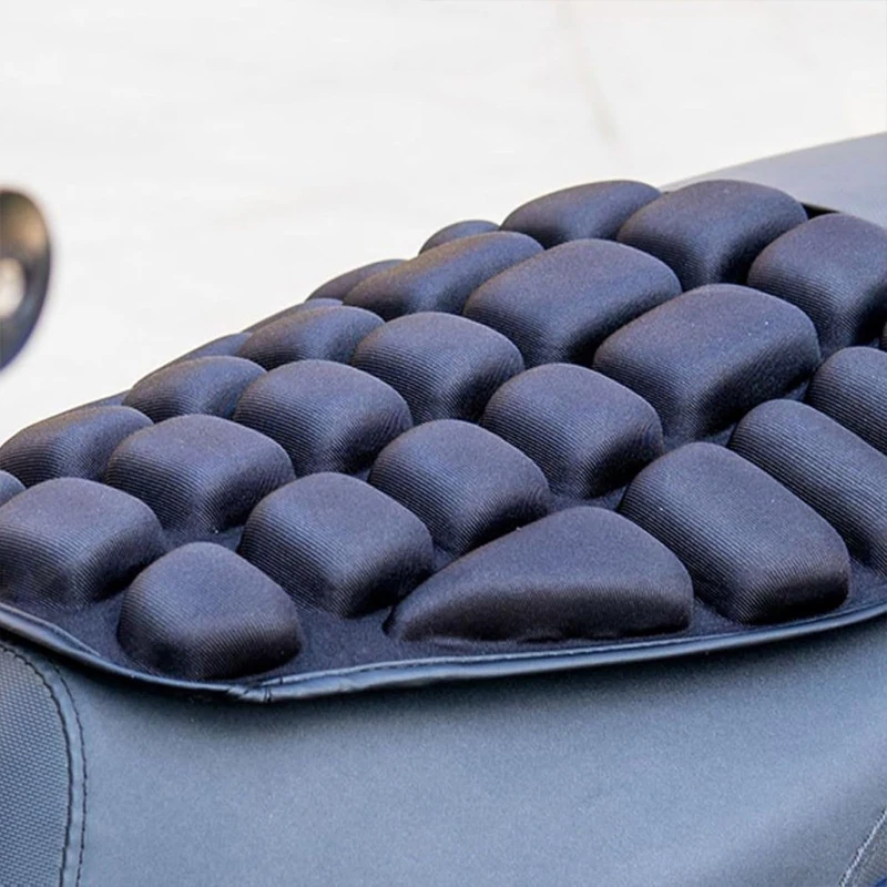 

Motorcycle Seat Breathable Comfort Pressure For Motorbike Shock Electric Pads Saddles Cushion Cover Relief Bike Seat 2025