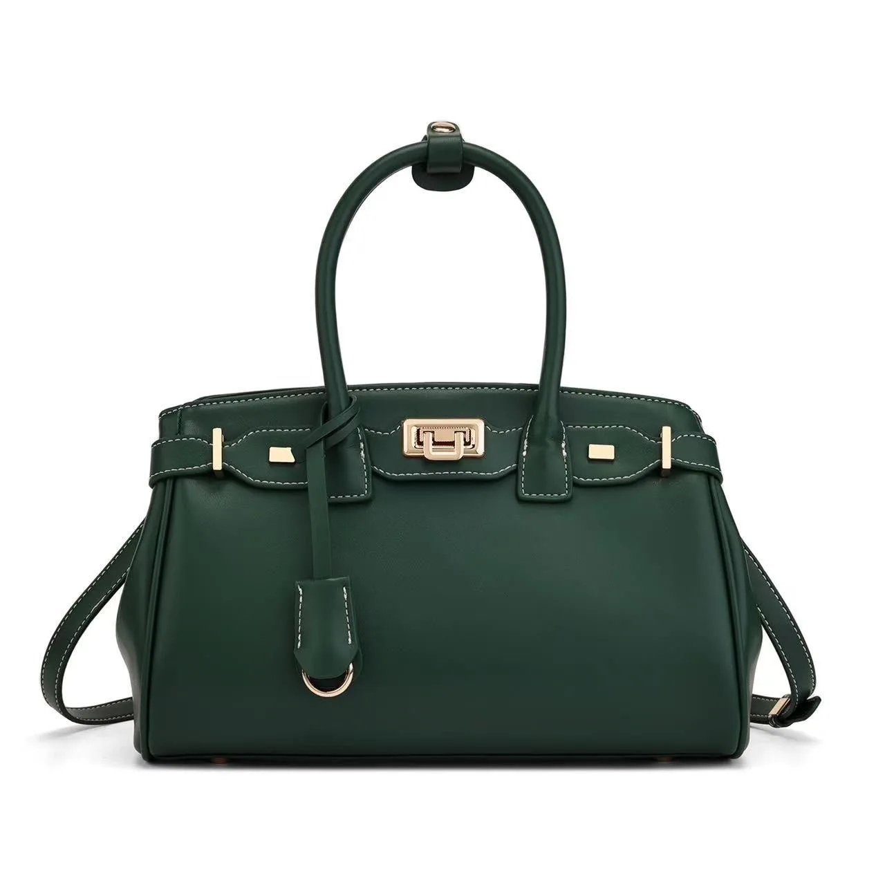 حقيبة كروس نسائية من JW PEI جديدة ذات سعة كبيرة وإبزيم طويل من البلاتين بتصميم عصري بلون سادة حقيبة كتف