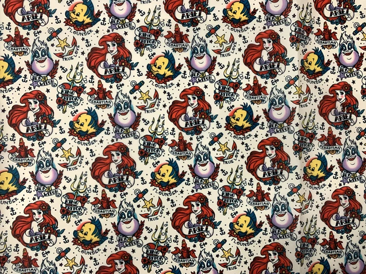 145*90cm Disney Toy story Mickey Textile 210d Oxford Polyester Fabric Patchworkcotton fabric, diy handmade patchwork waterproof